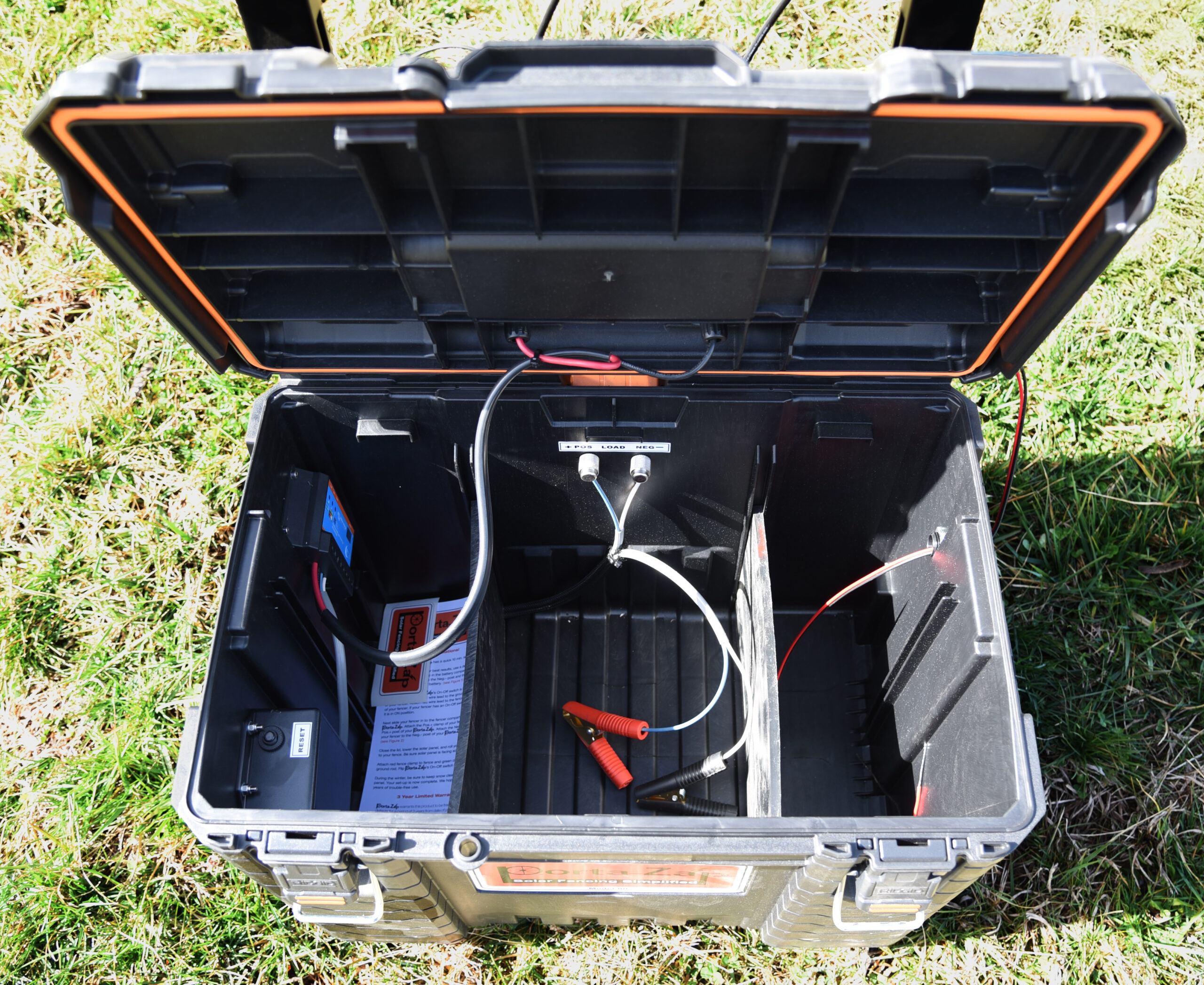 Porta-Zap Solar Fence Power Unit - Timeless Fence System
